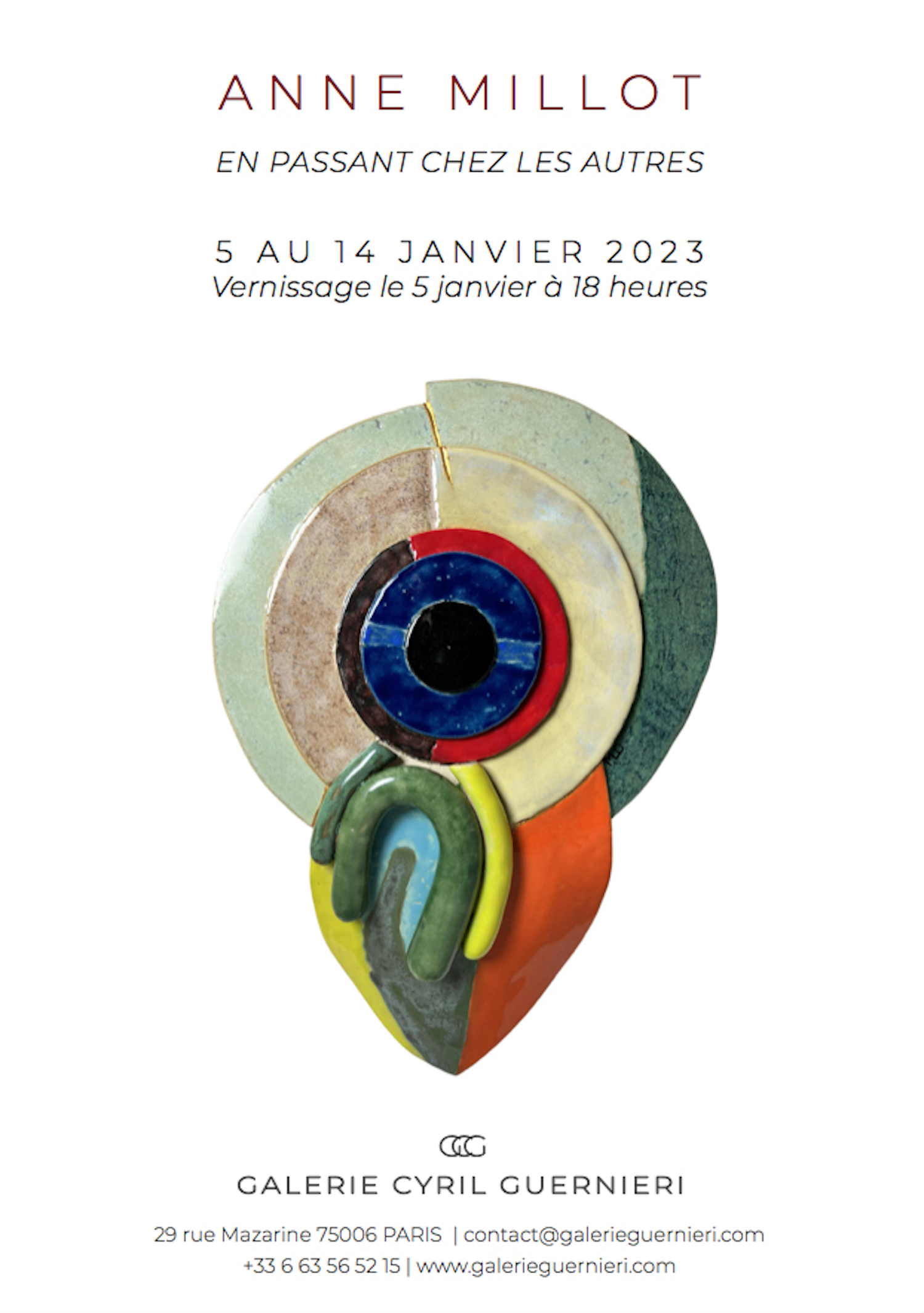 Galerie Guernieri – janvier 2023
