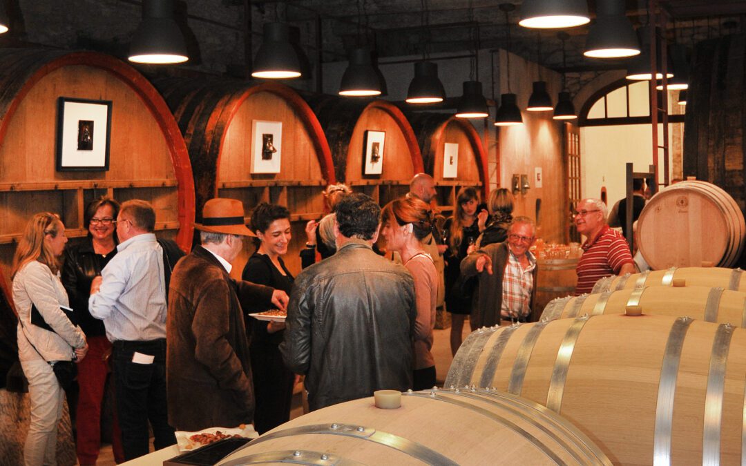 Exposition autour du vin