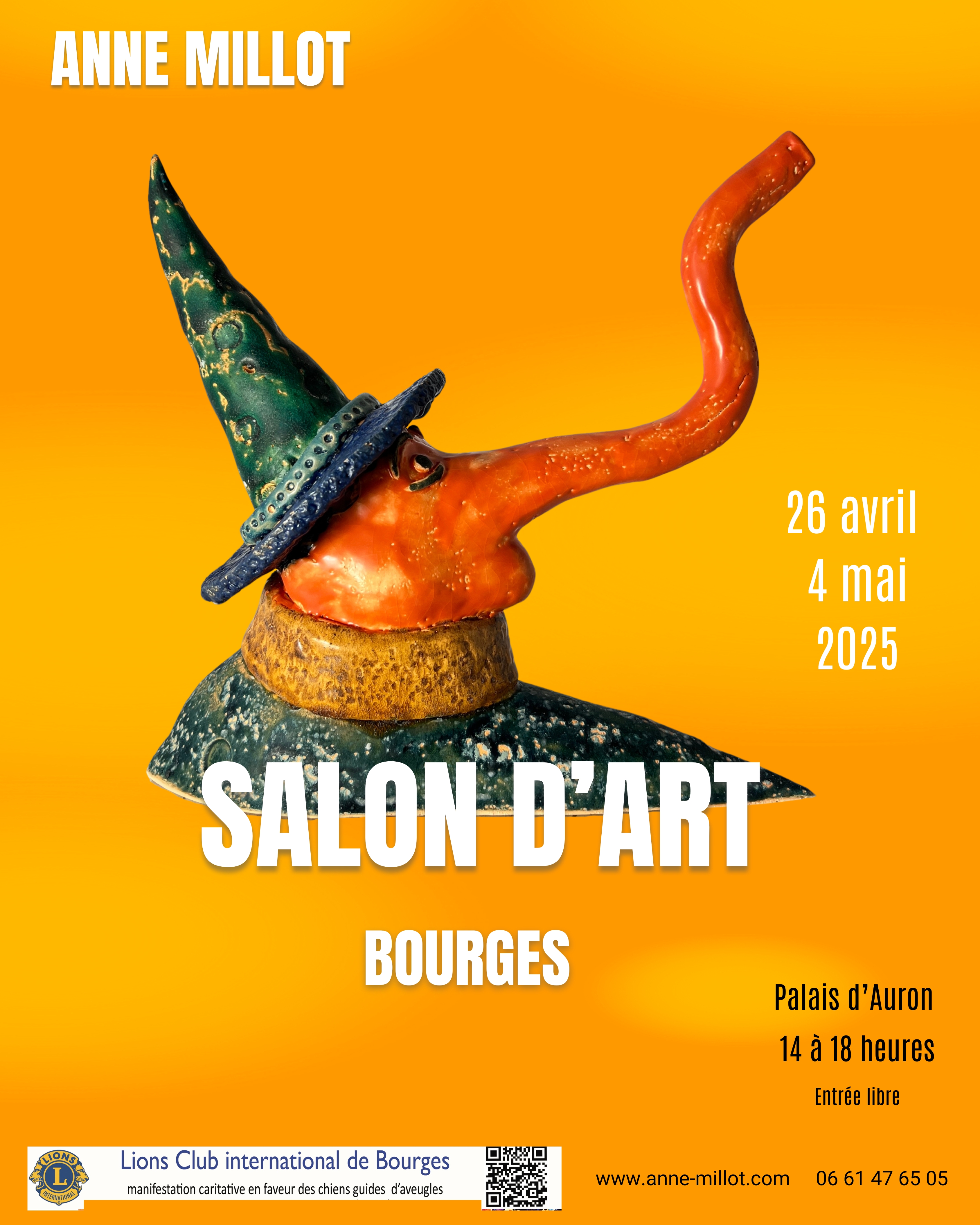 Salon d&rsquo;art à Bourges 26 avril au 4 mai 2025